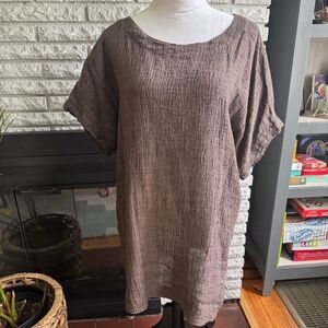 Pure Jill Linen shirt size XL